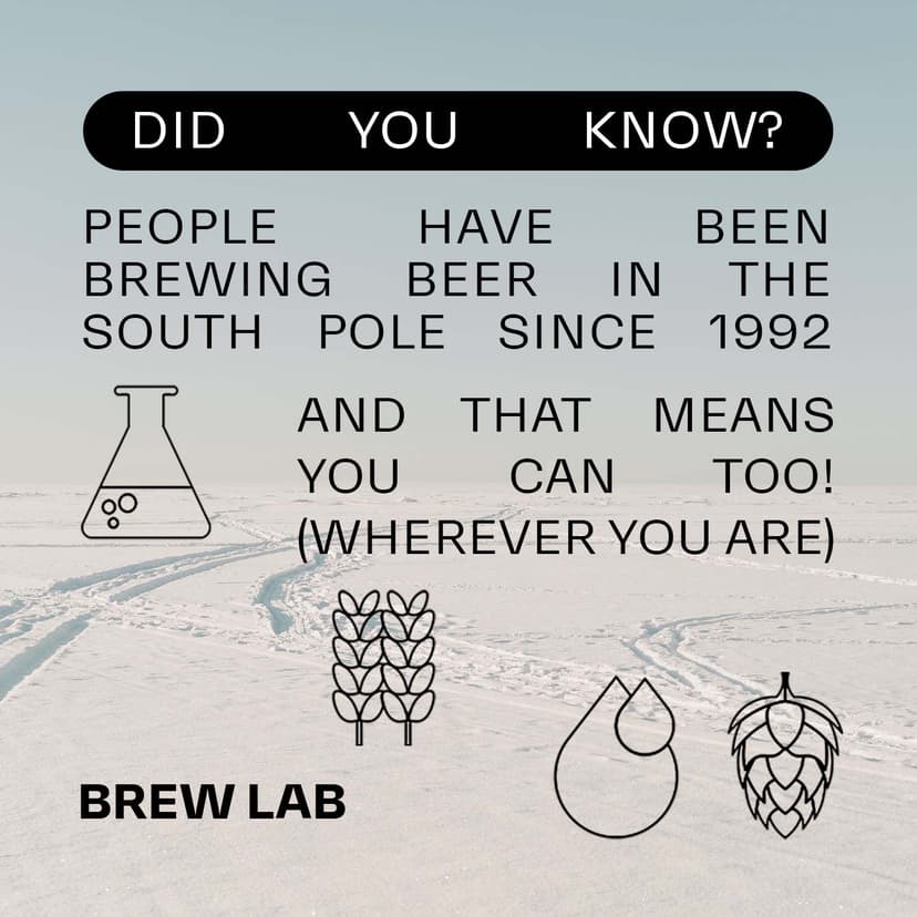 South Pole Beer Fun Fact