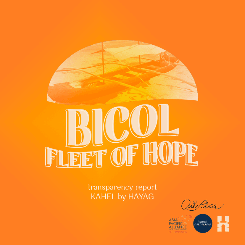 Kahel Bicol Fleet of Hope